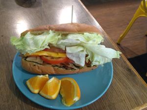 米兔 軟法堡
綠森林 菇菇堡 at Mǐ Tù Hǎo Shí - Mitoo Coffee in New Taipei City