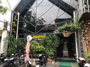 From the street at Bodhi - Bo Den Duyen in Dong Hoi