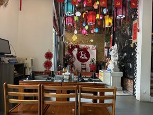 Lower seating area  at Bodhi - Bo Den Duyen in Dong Hoi