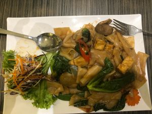 Jungle noodle dry $11.50 at Bali Thai - NEX in Central Singapore