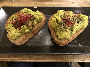 avocado toast  at Filter in Pisa