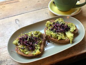 Avocado on toast  at Filter in Pisa