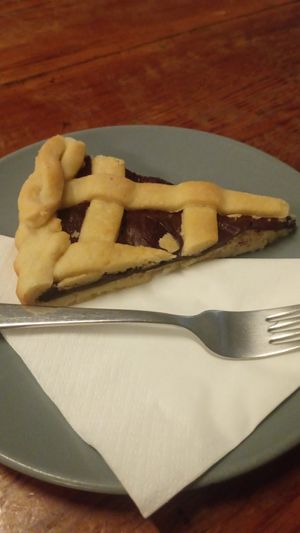 Crostata veg at Filter in Pisa