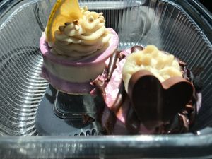 mini cakes! at Humble Roots Organic in Newmarket