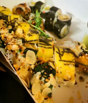 beautiful serving  at Ronin in Minsk