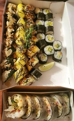 custom vegan set at Ronin in Minsk