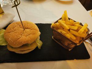 Beyond burger at Maria Do Carmo in Lisbon