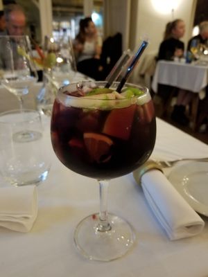 Sangria at Maria Do Carmo in Lisbon