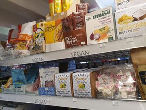 Egg substitute, etc at The Vegan Market in Geneva