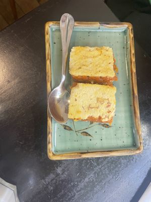 Carrot cake (vegetarian) #Veganuary at Singh in Paris