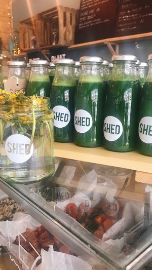 Cold-Pressed Juice at Shed in Sheffield