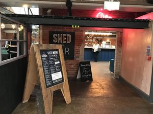 Entrance  at Shed in Sheffield