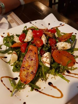 Salad at Potter Mania in Tashkent