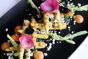 From the Vegetarian Menu at Xochi in Houston