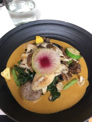 hongos from the vegetarian menu at Xochi in Houston