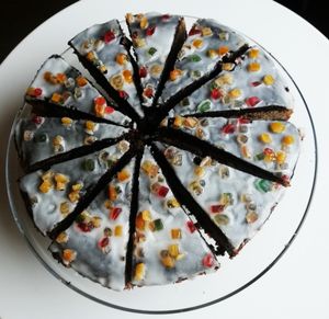 Cake at Vege Express in Gliwice