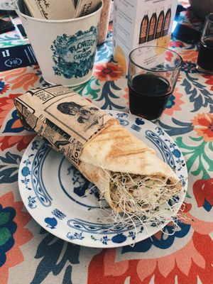 Tofu kebab 😋 at Vege Express in Gliwice