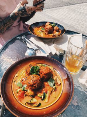 Gluten free yummy dinner 😋 at Vege Express in Gliwice