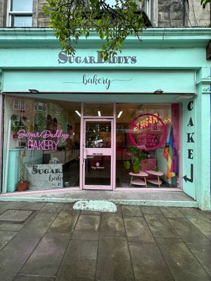  at Sugar Daddy's Bakery in Edinburgh