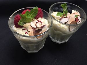 Rice Pudding at Indika in Houston