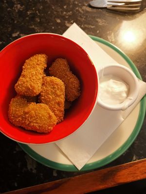 Chicken-less nuggets at Frankie & Benny's in Gateshead