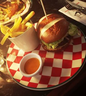 Viva La Vegan burger at Frankie & Benny's in Gateshead