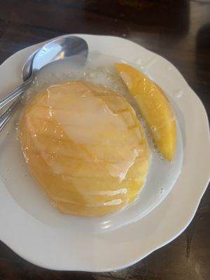 Mango sticky rice was tooooo die for!!!!  at Sawasdee Thai Cuisine in Hershey