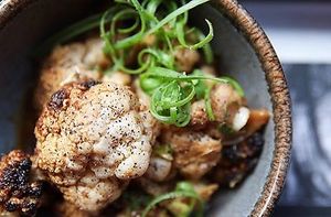 Roasted Cauliflower at Les Noo'dle in Houston