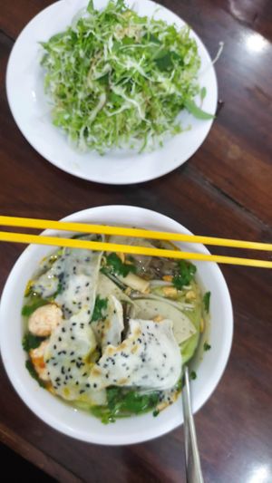 Vegan Mi Quang at Giac Duc in Buon Ma Thuot