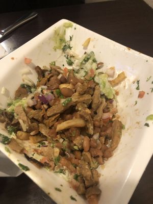 Carne asada fríes  at Madre Tierra in Upland