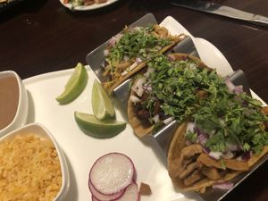 Street tacos at Madre Tierra in Upland