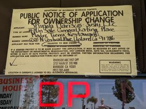 Looks like this place is closing :-( at Madre Tierra in Upland