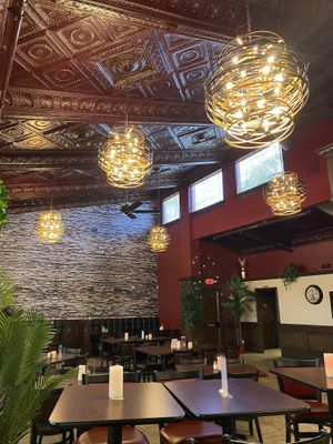 Restaurant Interior w/Seating (Awesome Lighting)  at Madre Tierra in Upland