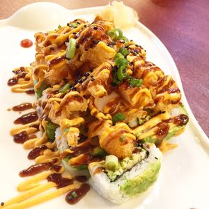 Popcorn Sushi Roll at Madre Tierra in Upland