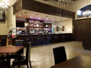 Inside, bar at Madre Tierra in Upland