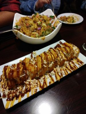 Sushi so delish at Madre Tierra in Upland