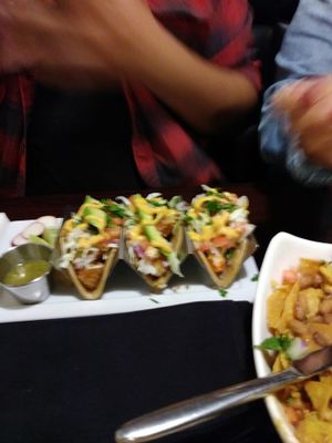 Taco sooooo yummmy!! at Madre Tierra in Upland