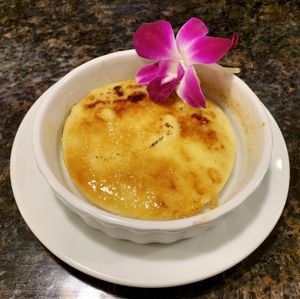 Crime Brûlée  at Madre Tierra in Upland