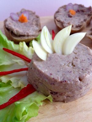 Vegate a.k.a. vegan pate at Da Lat Hummus in Da Lat