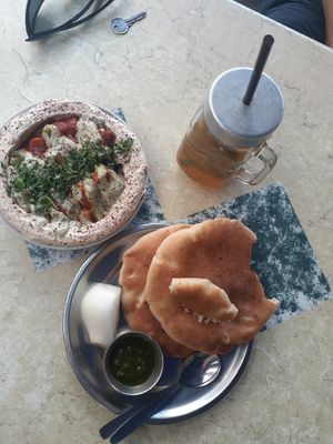  at Shlomo & Doron Hummus in Tel Aviv