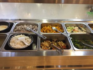 Buffet at Good Vegetarian in Shenzhen