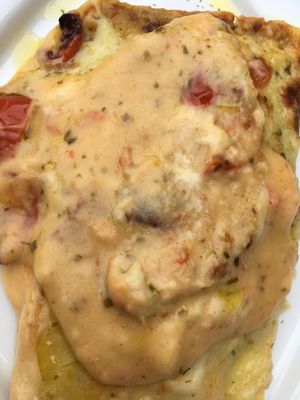 Vegan Lasagna at Blandis in Siena