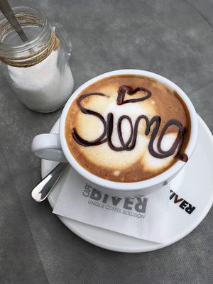 Soy Cappuccino  at Blandis in Siena