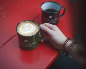 coffee at Bohemian Kids Café in Leipzig