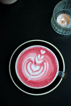 coffee at Bohemian Kids Café in Leipzig