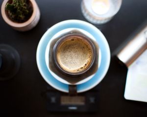 coffee at Bohemian Kids Café in Leipzig