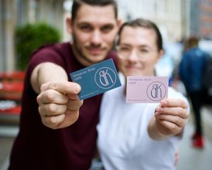people at Bohemian Kids Café in Leipzig