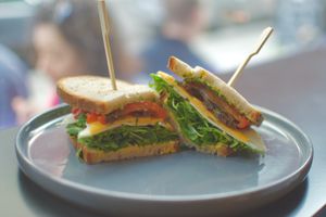 meal at Bohemian Kids Café in Leipzig