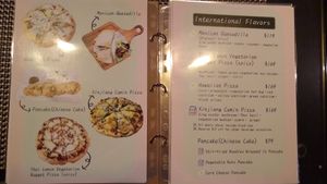 Menu at QīngTián Shū Shí 青田蔬食 in Hualien