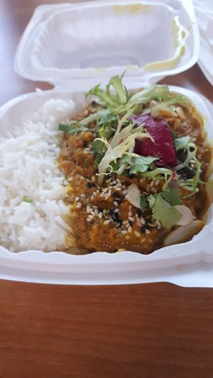 Eggplant Curry at TVX in Toronto